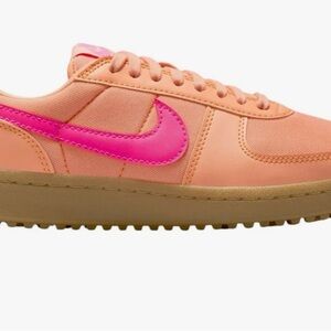 Nike Coral and Hot Pink Sneakers